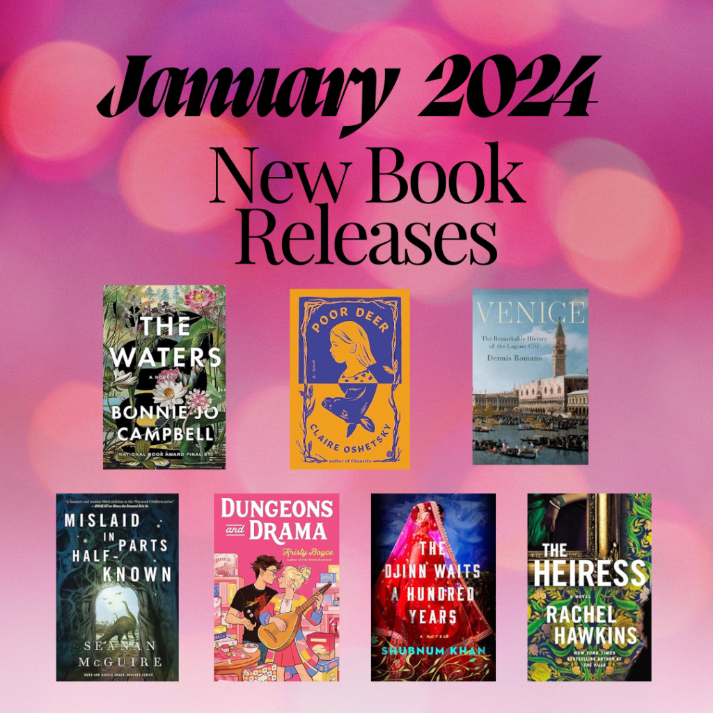 New Book Releases January 9,&nbsp;2024!