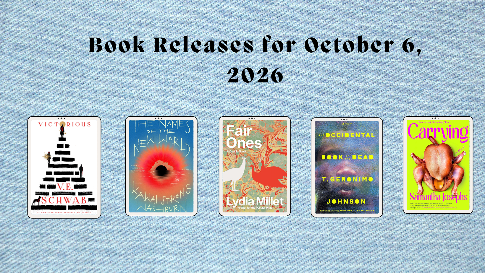 Top 5 Must-Read New Books Released on October 6, 2026